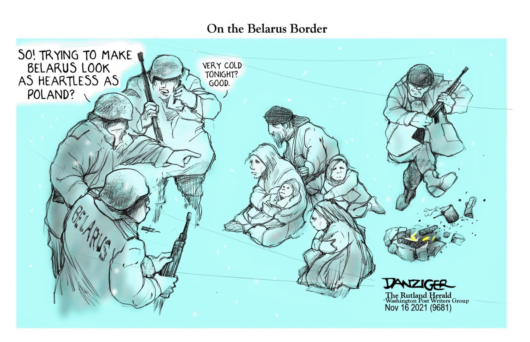 Jeff Danziger cartoon